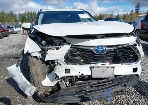 2023 Toyota Highlander Hybrid Limited из США, поврежденный, VIN 5TDXBRCH2PS570765